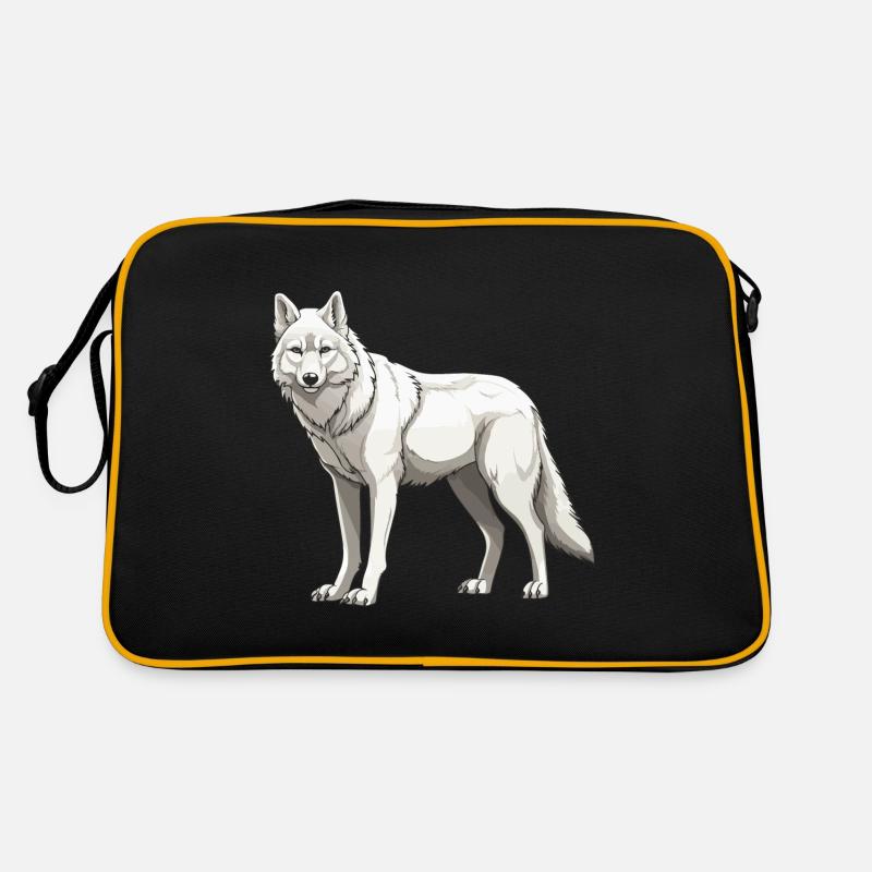 Animal loup Sac Retro