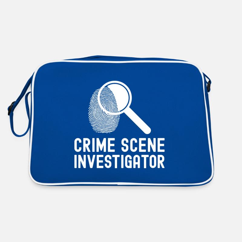 Forensic Technician Crime Scene Investigator Forensic Sentence Retro Bag