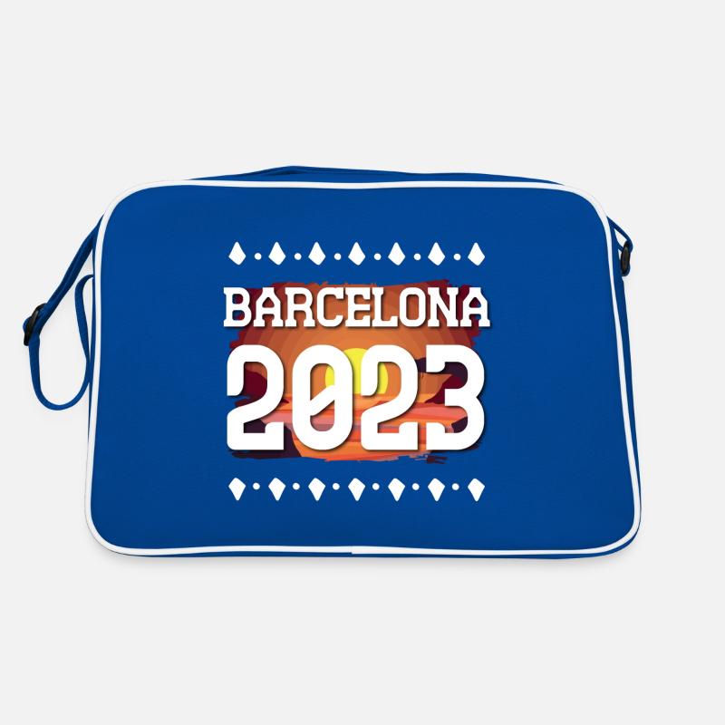 Barcelona 2023 Retro Tasche