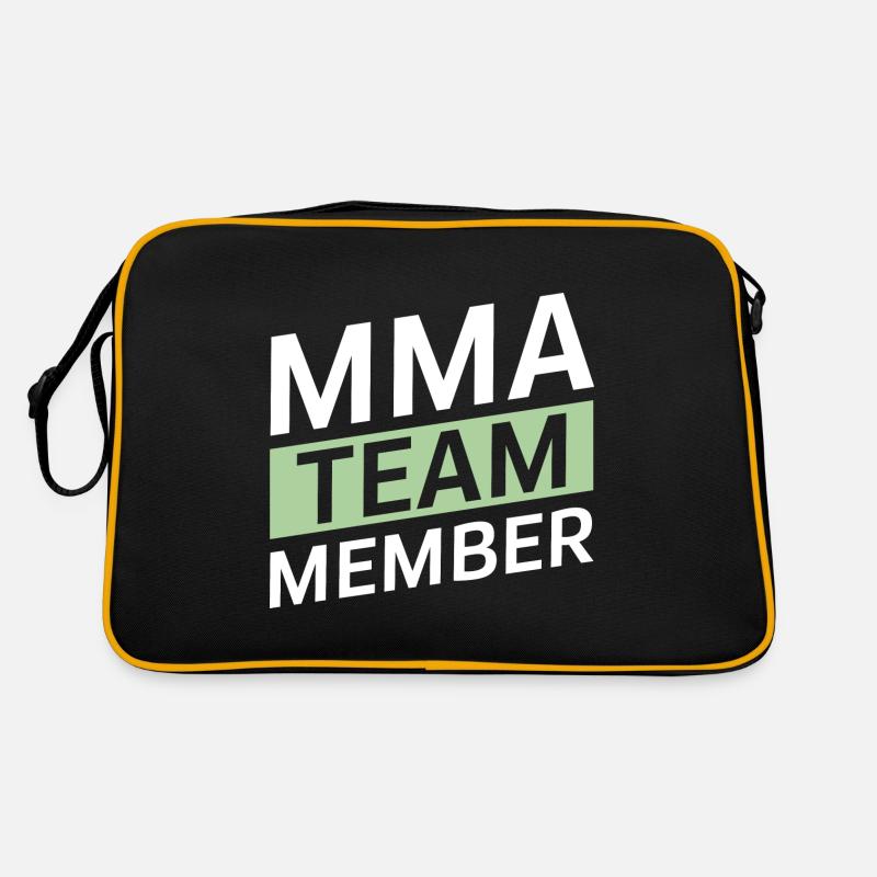 Mma Team - Retro Bag - black/gold