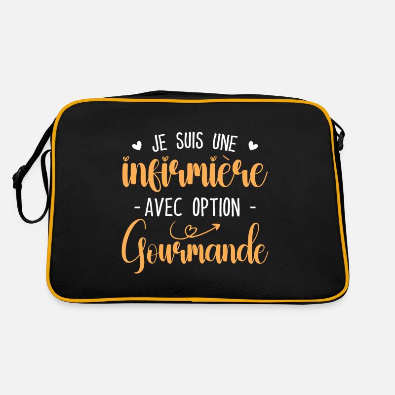 Nurse with gourmet option Retro Bag