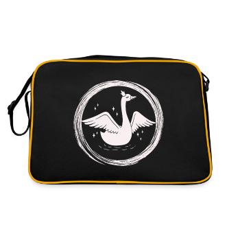 Swan - Royal - Royal - Crown - Retro Bag - black/gold - Back