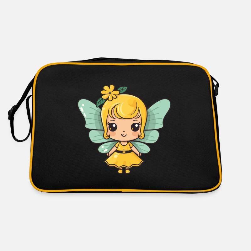 Fée Bande Dessinée Mignonne Sac Retro