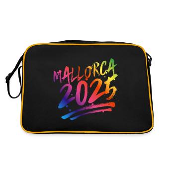 Majorque 2025 Coloré - Sac Retro - noir/or - Dos