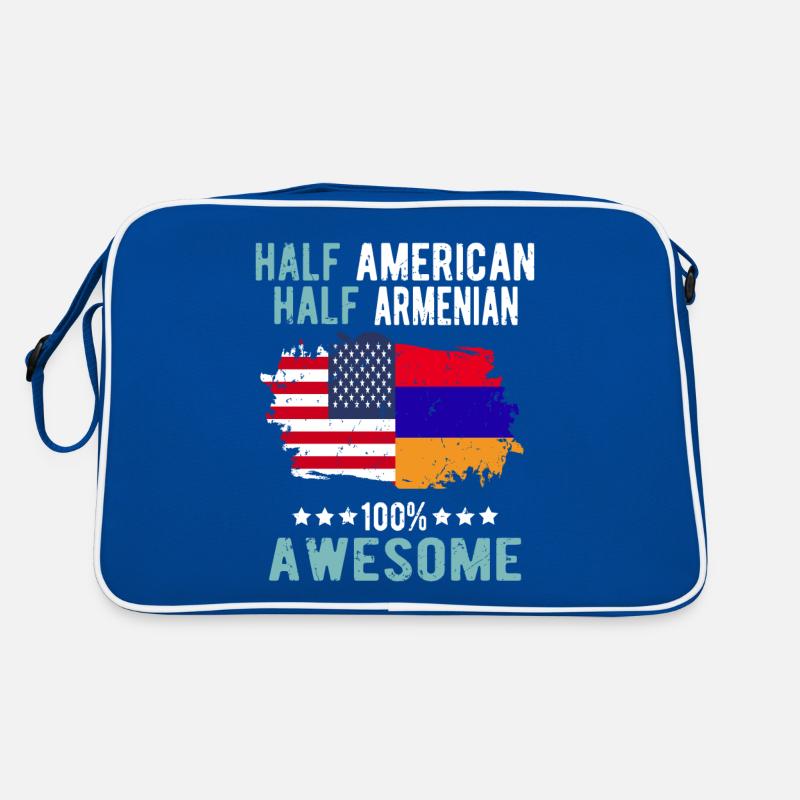 Half American Half Armenian Retro Bag
