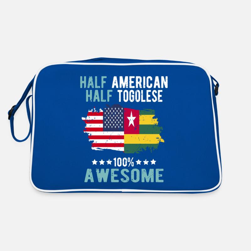 Halb Amerikaner Halb Tongolese Retro Tasche