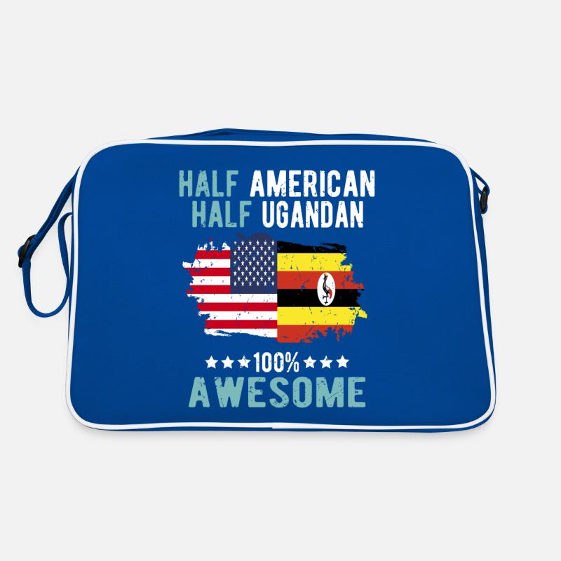Moitié américain moitié ougandais Sac Retro