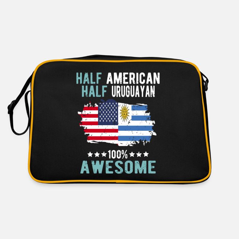 Moitié américain moitié uruguayen Sac Retro