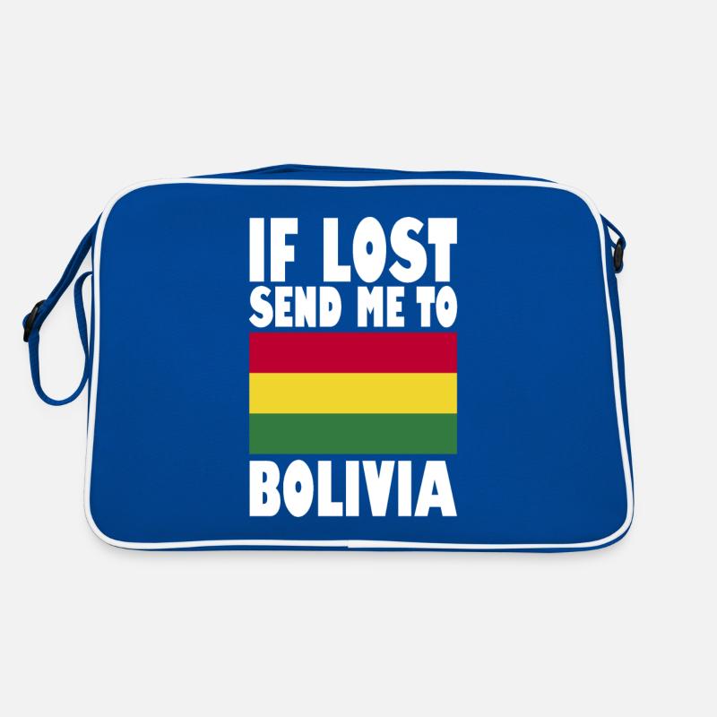 Drapeau de la Bolivie Sac Retro