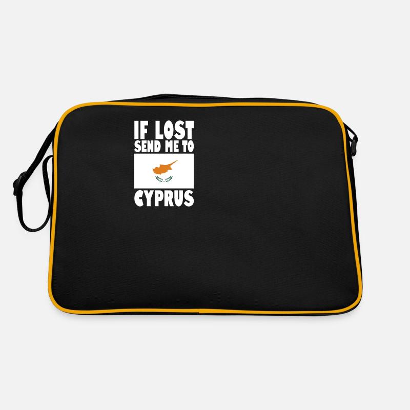 Cyprus Flag Saying Retro Bag