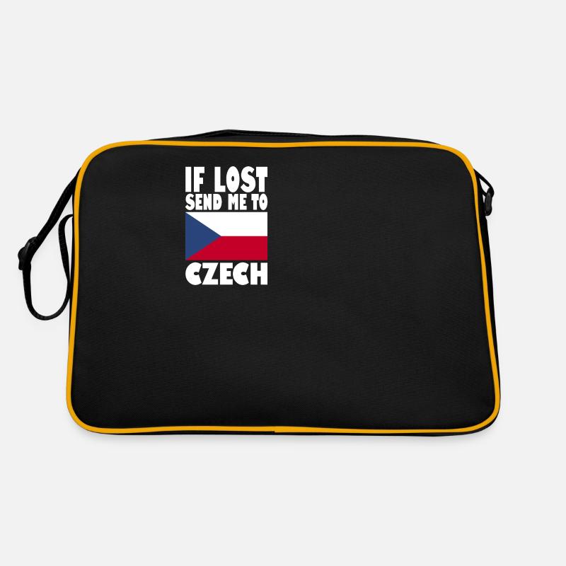 Drapeau de la République tchèque Sac Retro