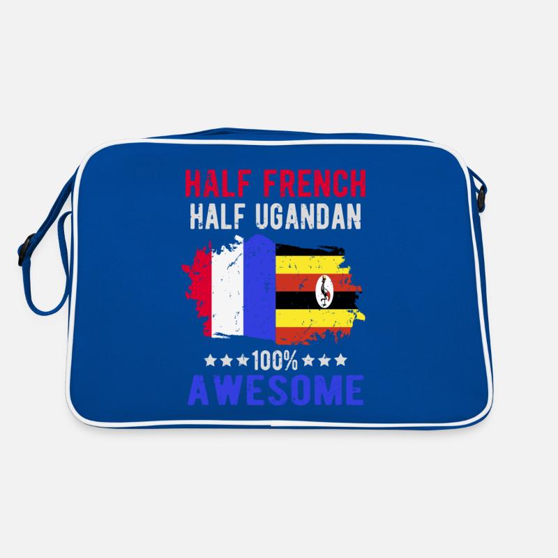 Moitié Français moitié ougandais Sac Retro
