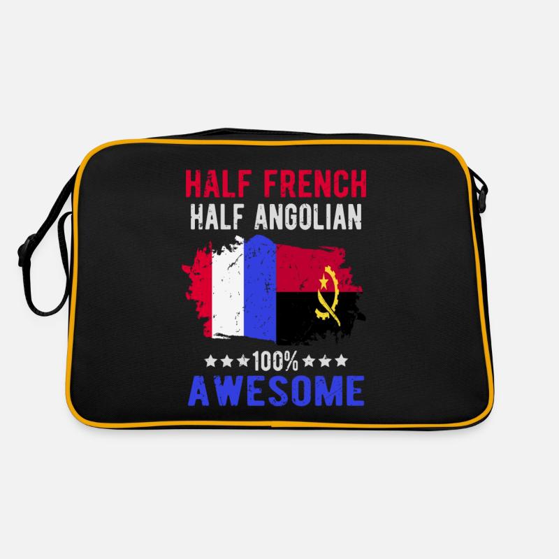 Moitié Français moitié Angolier Sac Retro