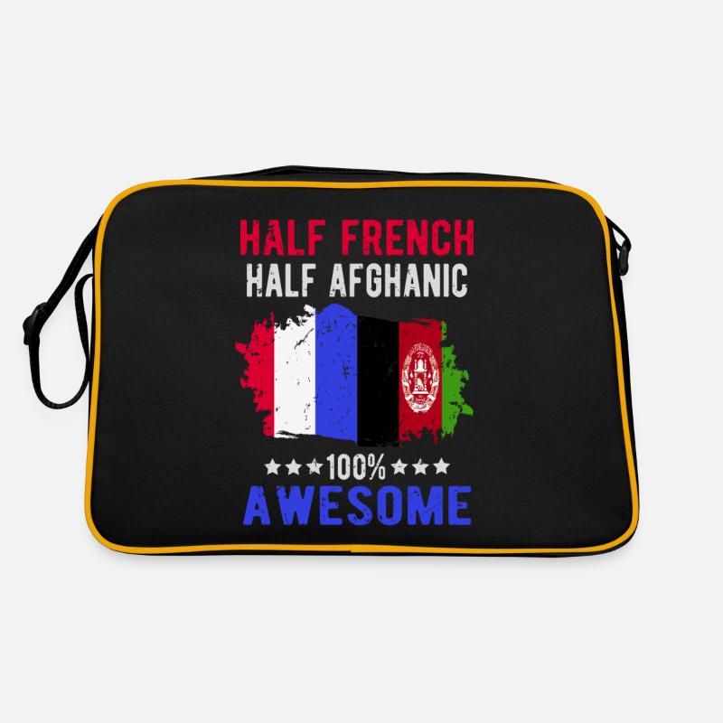 Half French Half Afghan Retro Bag