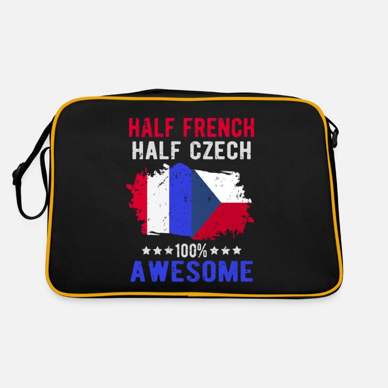 Half French Half Czech Retro Bag