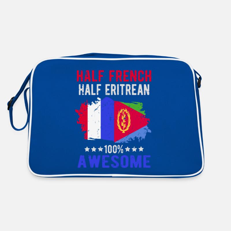 Moitié Français moitié érythréen Sac Retro