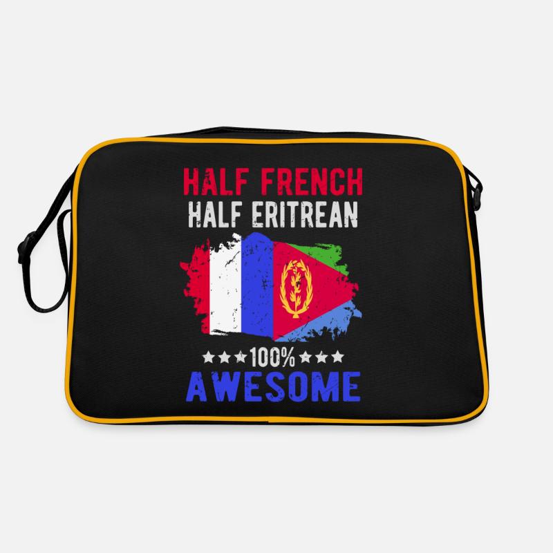 Half French Half Eritrean Retro Bag