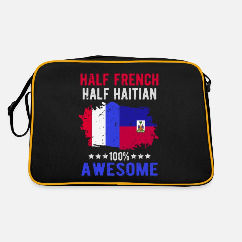 Half French Half Haitian Retro Bag