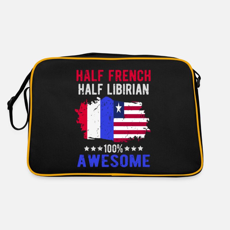 Halb Franzose Halb Libyer Retro Tasche