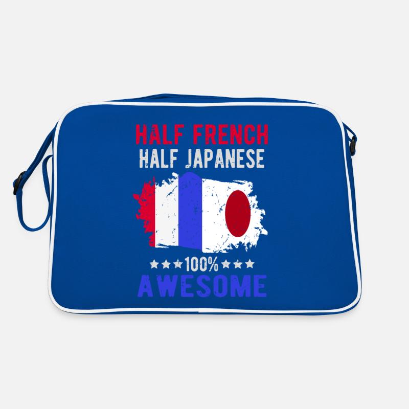 Moitié Français moitié japonais Sac Retro