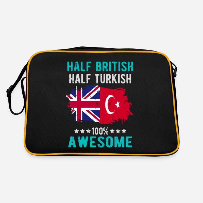 Half British Half Turk Retro Bag