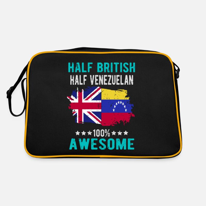 Half British Half Venezuelan Retro Bag