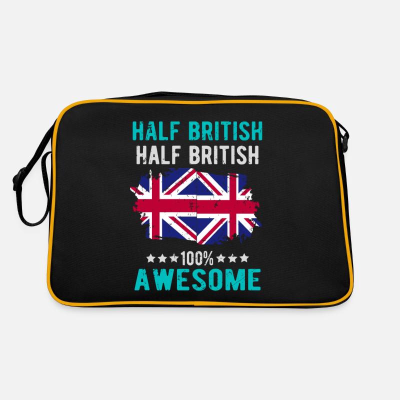 Halb Brite Halb Brite Retro Tasche