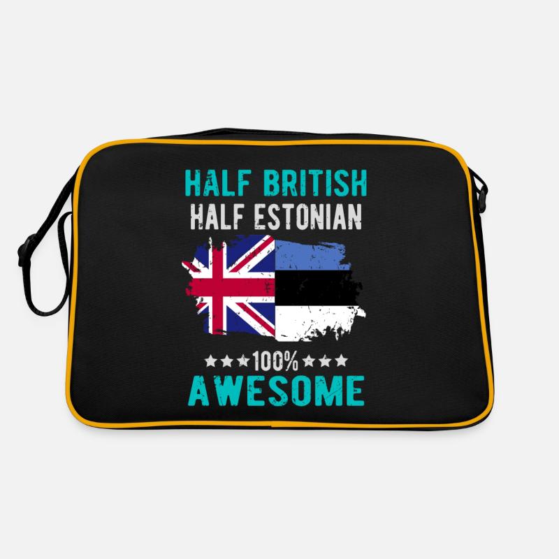Halb Brite Halb Estländer Retro Tasche