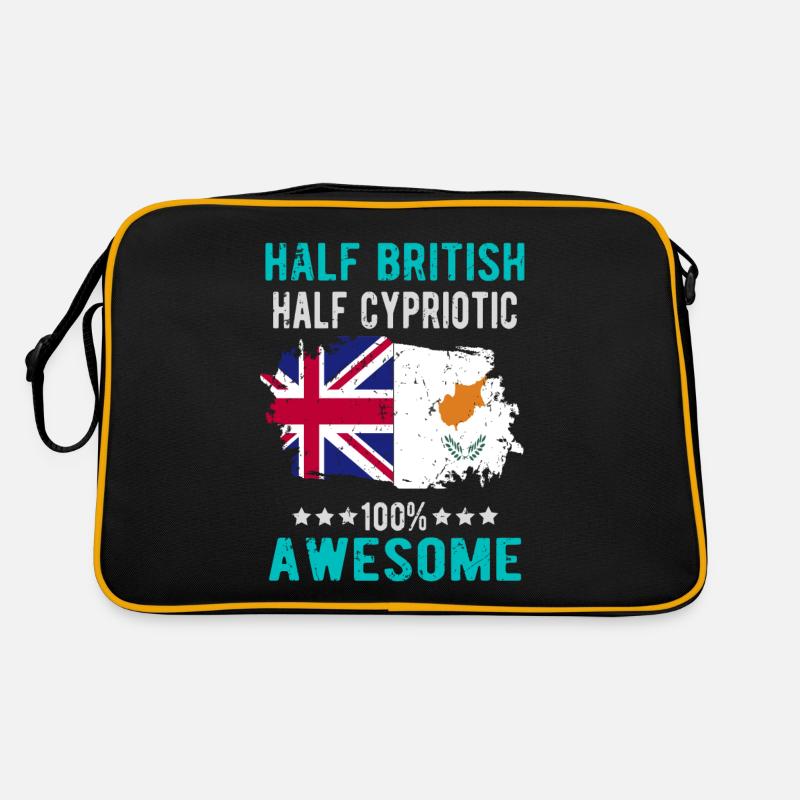 Moitié britannique moitié chypriote Sac Retro