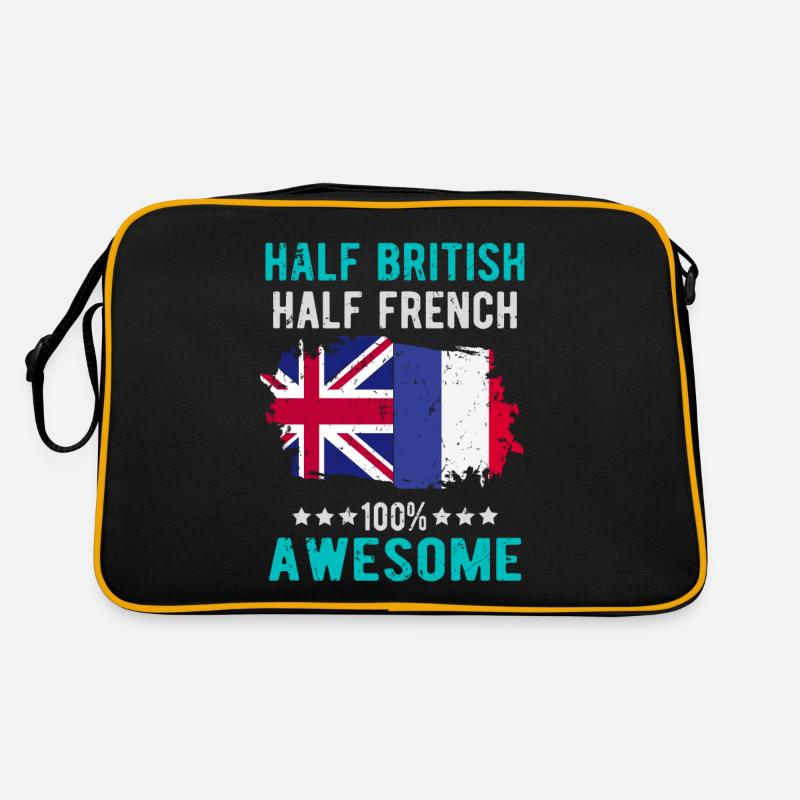 Halb Brite Halb Brite Retro Tasche