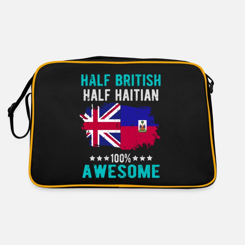 Half British Half Haitian Retro Bag