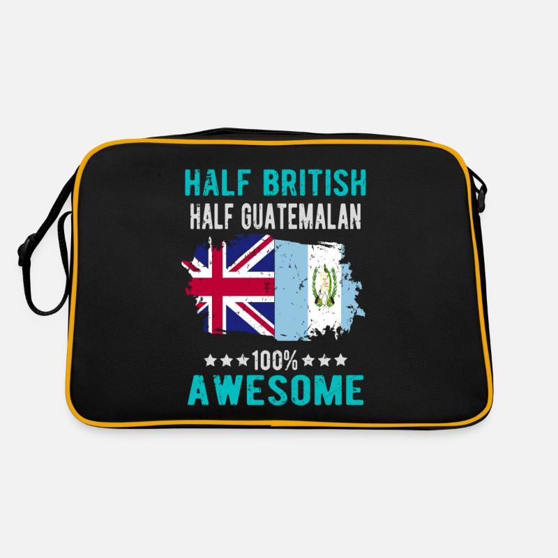 Moitié britannique moitié guatémaltèque Sac Retro