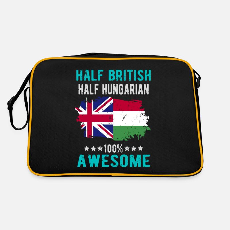 Half British Half Hungarian Retro Bag