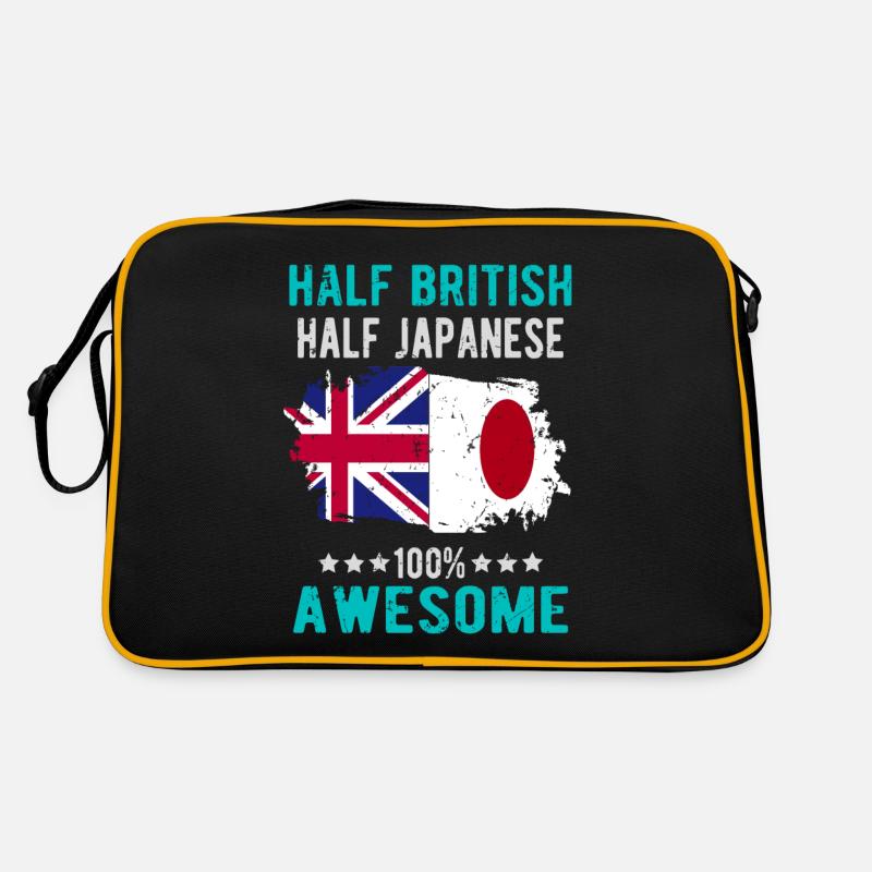 Moitié britannique moitié japonais Sac Retro