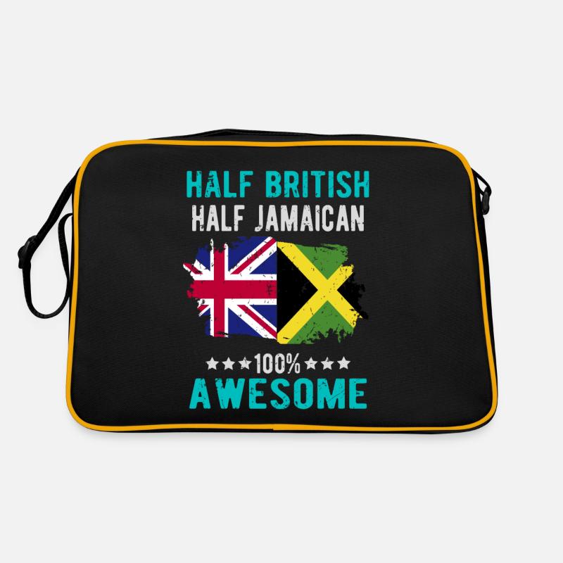 Half British Half Jamaican Retro Bag