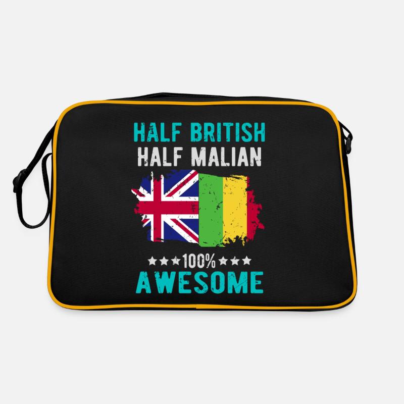 Halb Brite Halb Malier Retro Tasche