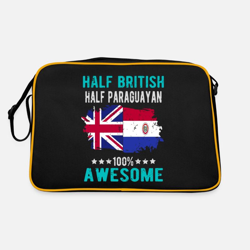 Halb Brite Halb Paraguayer Retro Tasche