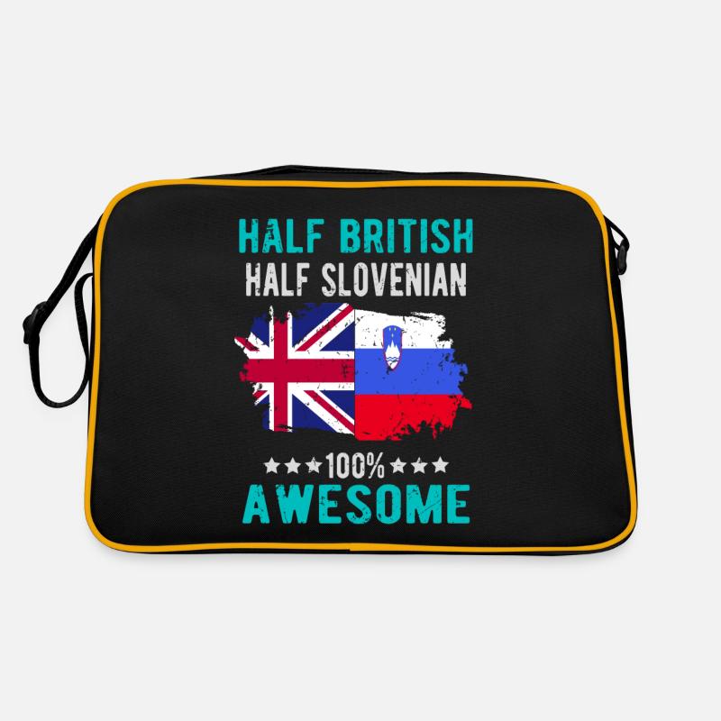 Moitié britannique moitié slovène Sac Retro