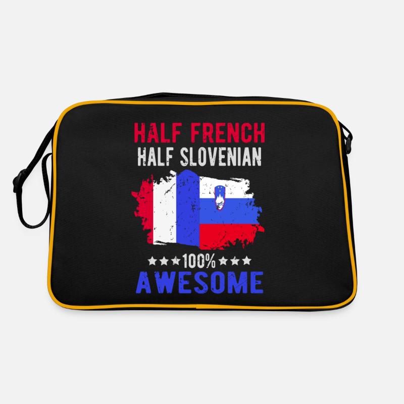 Moitié Français moitié slovène Sac Retro