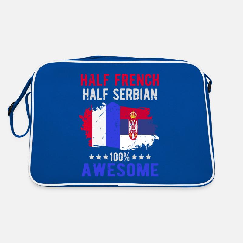 Half French Half Serb Retro Bag