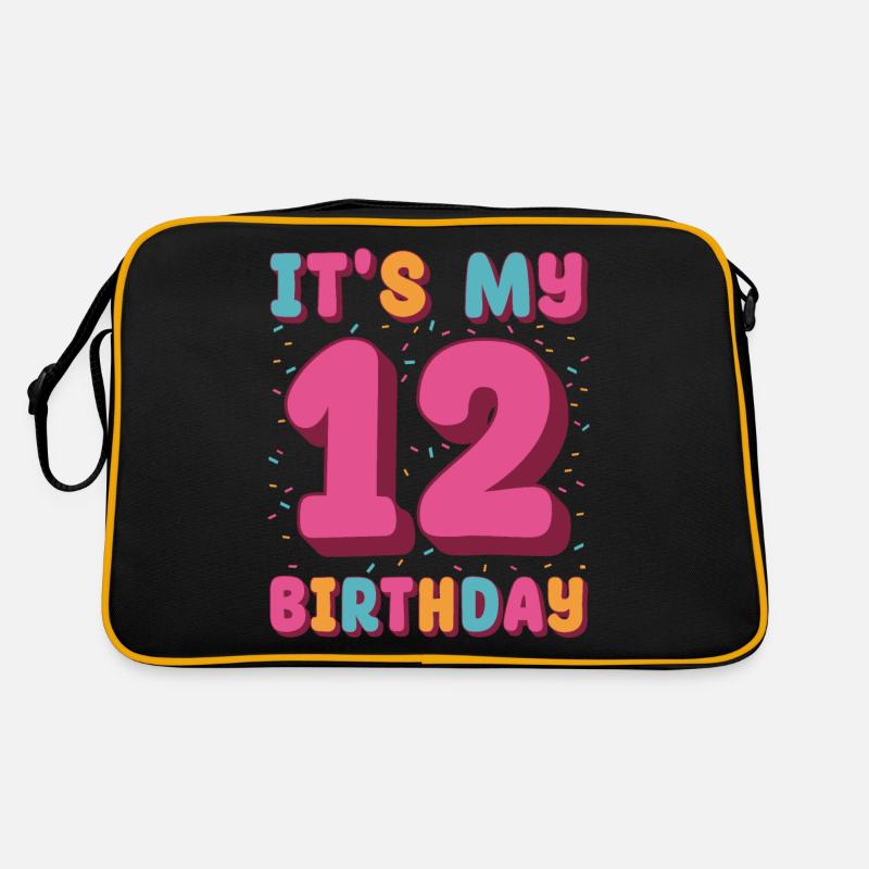 C’est mon 12e anniversaire Sac Retro