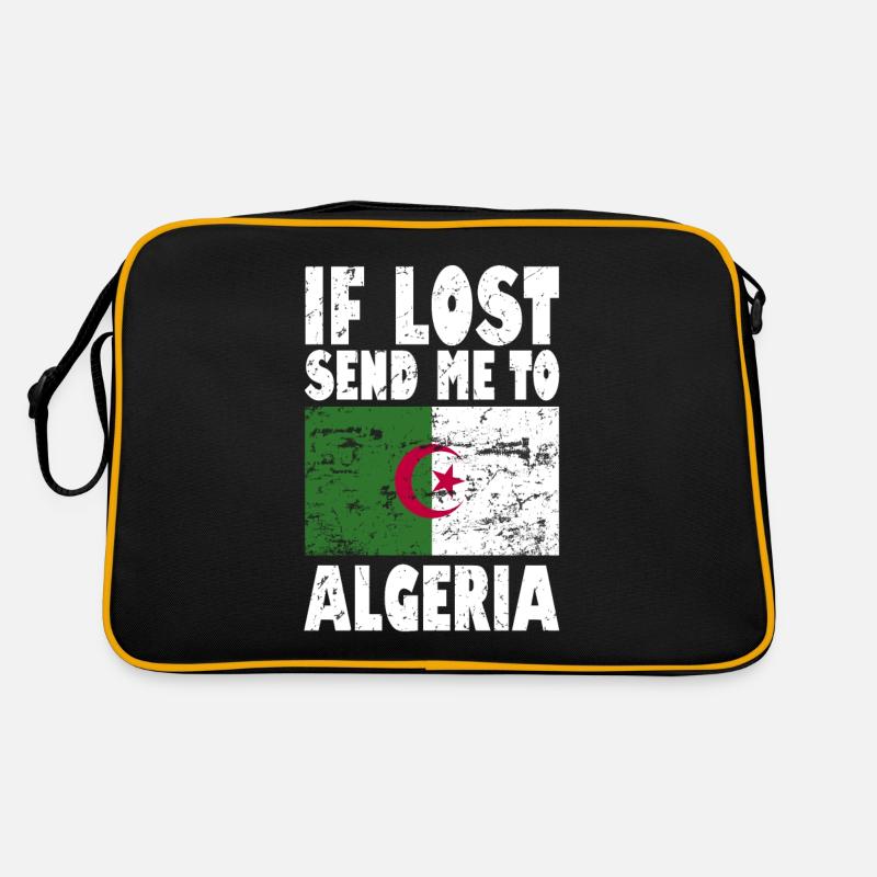 Drapeau algérien Sac Retro