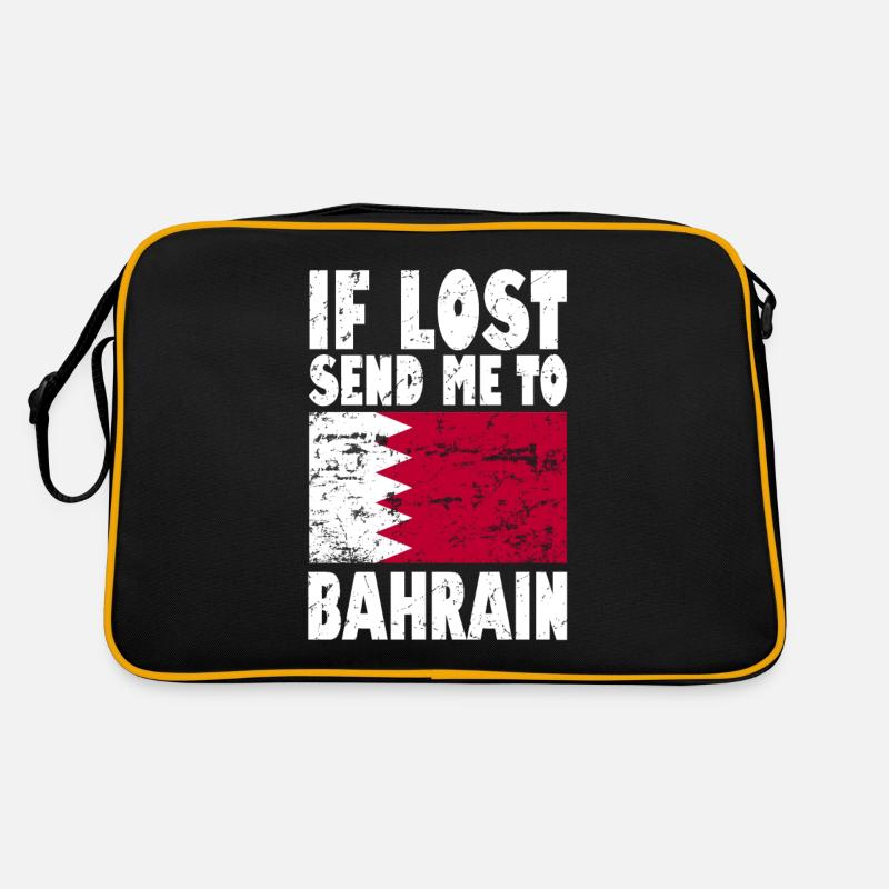 Drapeau de Bahreïn Sac Retro