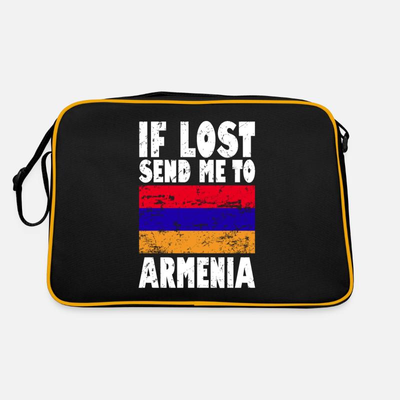 Drapeau de l’Arménie Sac Retro