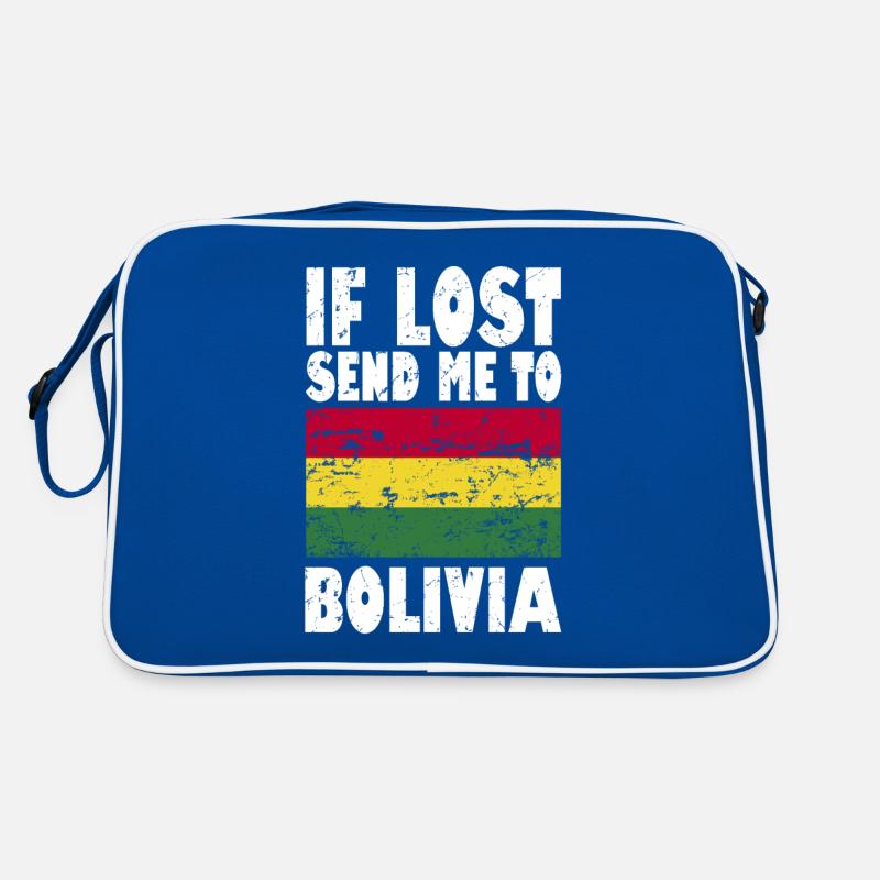 Drapeau de la Bolivie Sac Retro