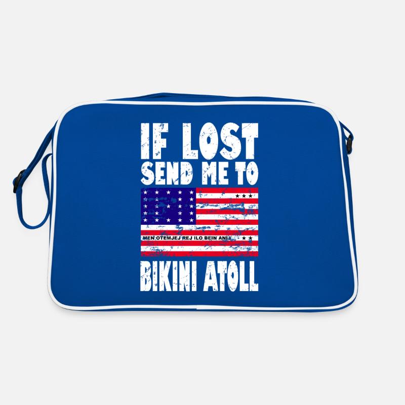 Drapeau de l’atoll de Bikini Sac Retro