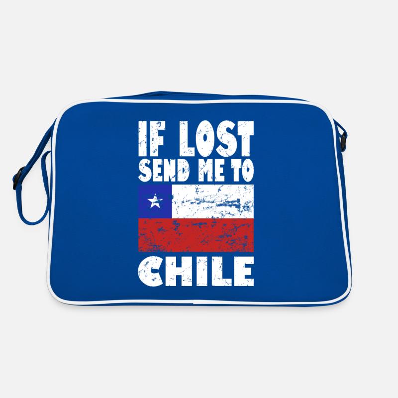 Dicton du drapeau du Chili Sac Retro