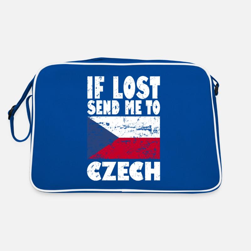 Drapeau de la République tchèque Sac Retro