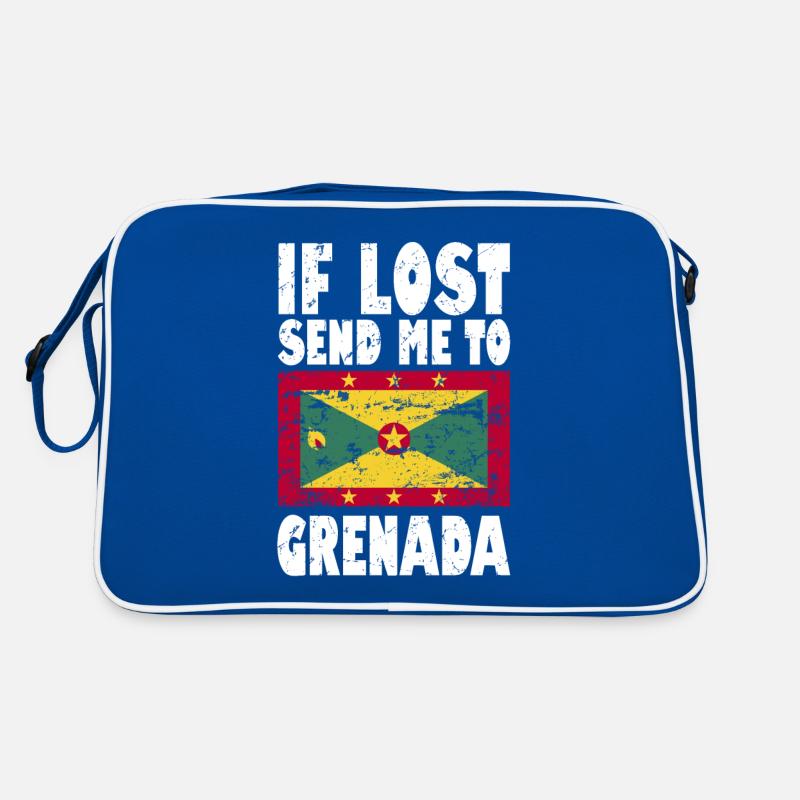 Drapeau de la Grenade Sac Retro