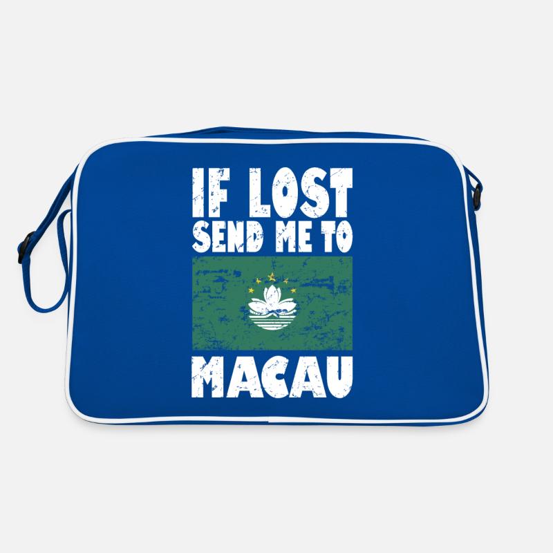 Drapeau de Macao Sac Retro